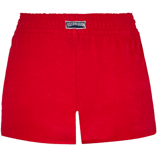 Women Others Solid - Women Terry cloth shortie Solid, Red polish back Women Others Solid - Women Terry cloth shortie Solid, Red polish back