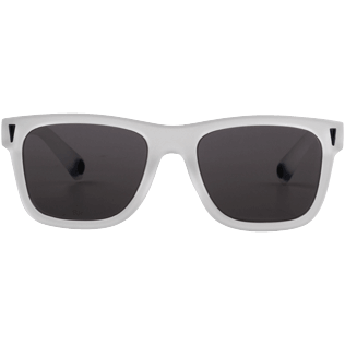 Autros Liso - Gafas de sol de color liso unisex, Blanco frontworn Autros Liso - Gafas de sol de color liso unisex, Blanco frontworn