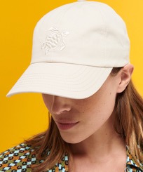 Others Solid - Unisex Cap Solid, Sand front worn view