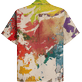 Uomo Altri Stampato - Camicia bowling uomo in lino Gra - Vilebrequin x John M Armleder, Multicolore vista posteriore