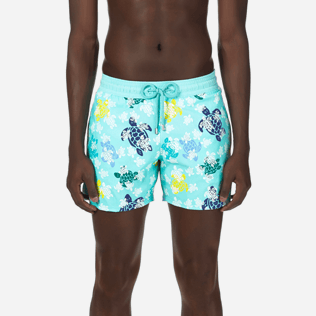 Men Classic / Moorea Printed - Men Glow in the dark Swimtrunks Turtles Gang, Lagoon supp1 Men Classic / Moorea Printed - Men Glow in the dark Swimtrunks Turtles Gang, Lagoon supp1