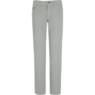 Hombre Autros Estampado - Pantalón de 5 bolsillos con estampado Micro Dot para hombre, Caviar vista frontal