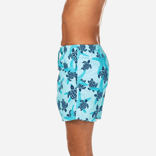 Men Classic / Moorea Printed - Starlettes & Turtles Swim shorts, Lagoon supp3 Men Classic / Moorea Printed - Starlettes & Turtles Swim shorts, Lagoon supp3