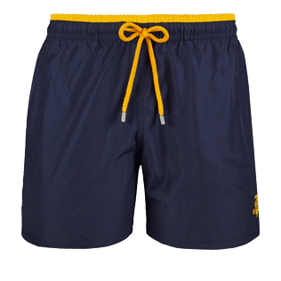 Men Ultra-light classique Solid - Men Ultra-Light and packable swimtrunks Solid Bicolor, Navy front Men Ultra-light classique Solid - Men Ultra-Light and packable swimtrunks Solid Bicolor, Navy front
