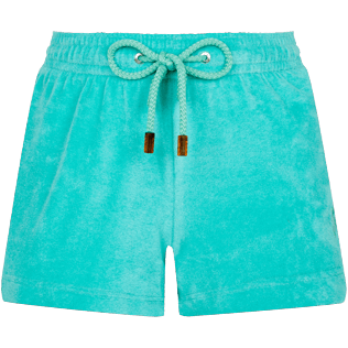 Femme AUTRES Uni - Shorty en Eponge Femme Uni, Vert veronese front Femme AUTRES Uni - Shorty en Eponge Femme Uni, Vert veronese front