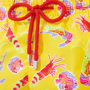 Men Classic Printed - Men Swimwear 1983 Crevettes et Poissons, Lemon supp2 Men Classic Printed - Men Swimwear 1983 Crevettes et Poissons, Lemon supp2
