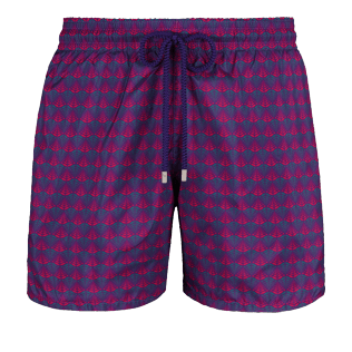 Men Ultra-light classique Printed - Men Swimtrunks Ultra-light and packable Perspective Fish, Plum front Men Ultra-light classique Printed - Men Swimtrunks Ultra-light and packable Perspective Fish, Plum front
