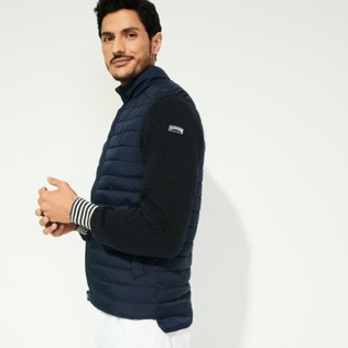 Imagen de Autros Estampado - Chaleco con estampado Micro Ronde Des Tortues unisex, Azul marino detalles vista 7 Imagen de Autros Estampado - Chaleco con estampado Micro Ronde Des Tortues unisex, Azul marino detalles vista 7