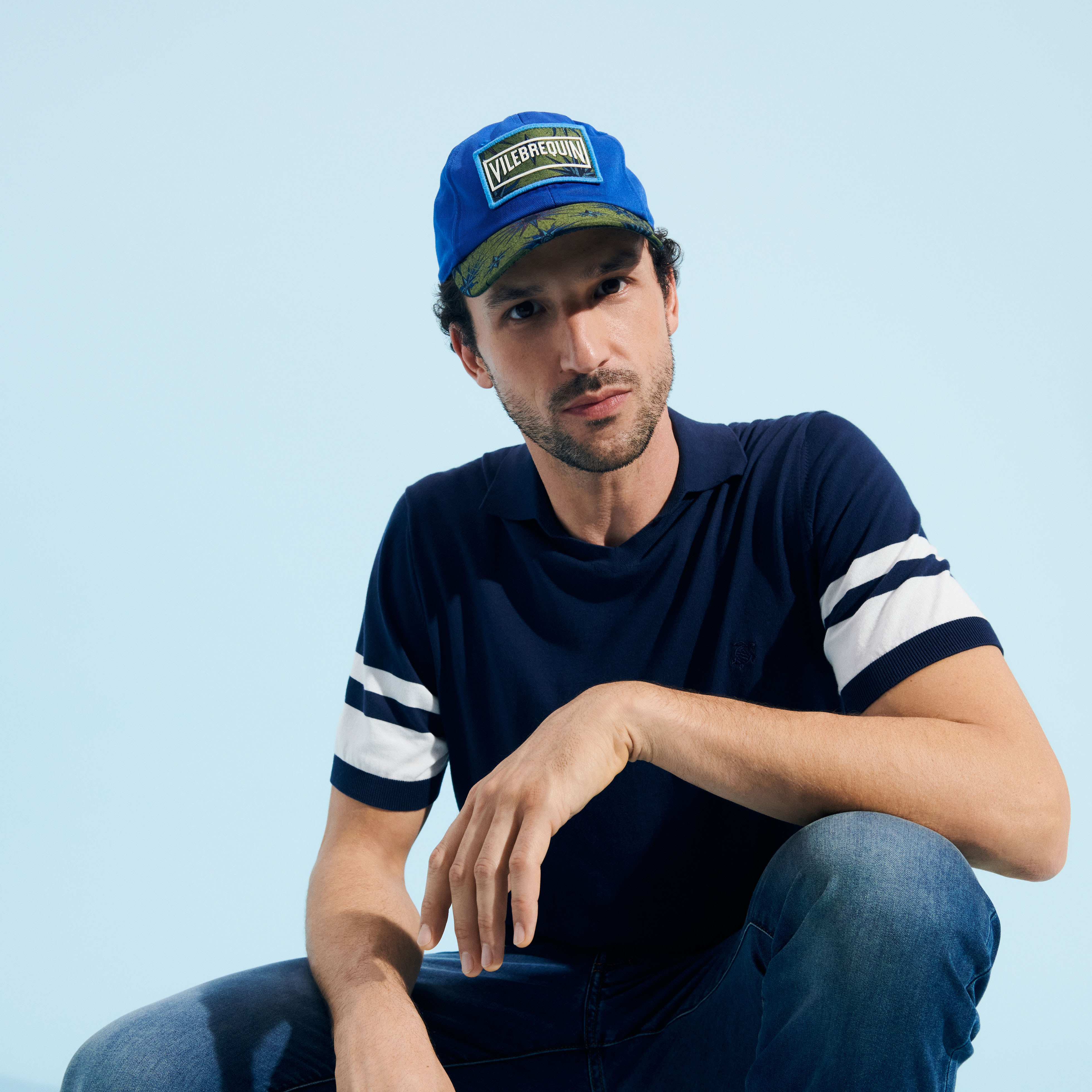 CASQUETTE HOMME BLEU CIEL