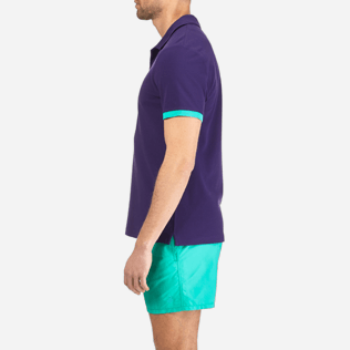 Men Others Solid - Men Cotton Pique Polo shirt Solid, Amethyst supp3 Men Others Solid - Men Cotton Pique Polo shirt Solid, Amethyst supp3