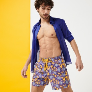Men Others Printed - Men Swim Trunks Ultra-light and packable Octopus Band, Yellow details view 3