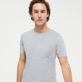 Homme AUTRES Uni - T-shirt homme en coton organique Teinture Bio-sourcées, Mineral vue de détail 1