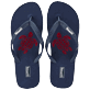 Men Others Printed - Men Flipflop Solid, Navy front view
