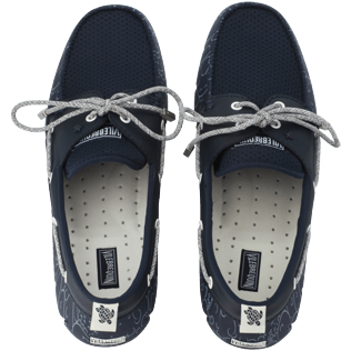 Men 039 Printed - Waterproof Loafers, Navy front Men 039 Printed - Waterproof Loafers, Navy front