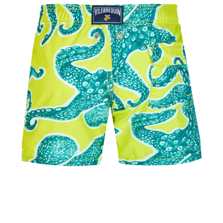 Boys Others Printed - Boys Swimwear 2014 Poulpes, Lemon back view