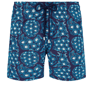 Men Classic Embroidered - Men Swimwear Embroidered 2015 Inkshell - Limited Edition, Sapphire front view