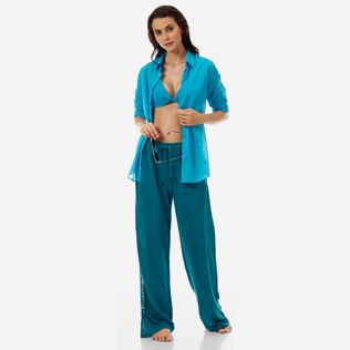Andere Uni - Unisex Solid Hemd aus Baumwollschleier, Seychelles supp5 Andere Uni - Unisex Solid Hemd aus Baumwollschleier, Seychelles supp5