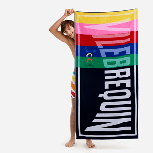 AUTRES Uni - Serviette de plage multicolore - Vilebrequin x JCC+ - Edition limitée, Multicolore supp1 AUTRES Uni - Serviette de plage multicolore - Vilebrequin x JCC+ - Edition limitée, Multicolore supp1