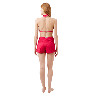 女款 Others 纯色 - 女士纯色弹力游泳短裤, Gooseberry red backworn 女款 Others 纯色 - 女士纯色弹力游泳短裤, Gooseberry red backworn