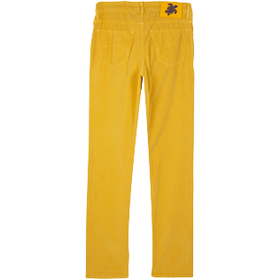 Homme AUTRES Uni - Pantalon 5 Poches Velours homme Coupe regular, Curry back Homme AUTRES Uni - Pantalon 5 Poches Velours homme Coupe regular, Curry back