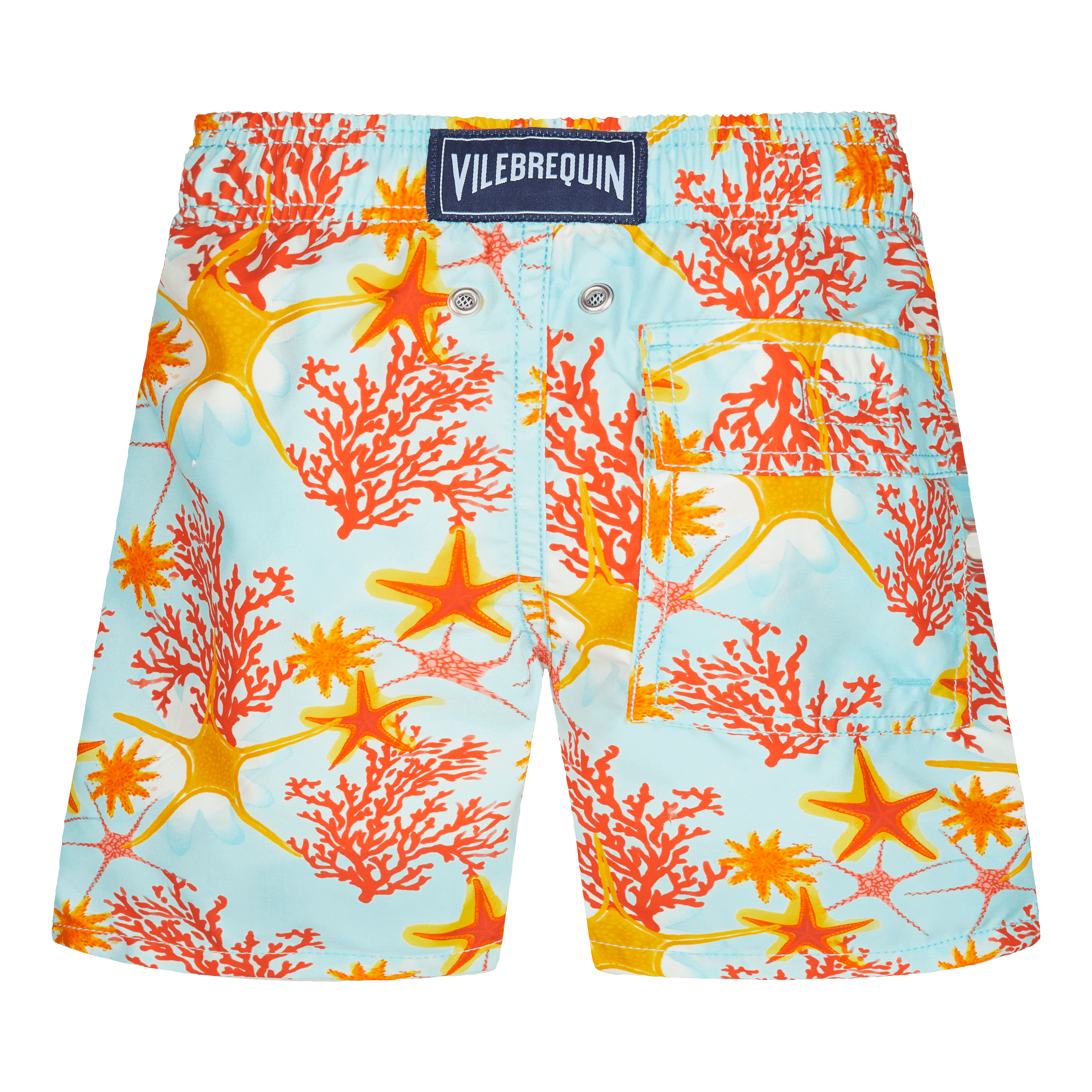 VILEBREQUIN swim shorts JIM Orange for boys