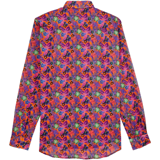 Altri Stampato - Camicia unisex in cotone Porto Rico, Arancione scuro back Altri Stampato - Camicia unisex in cotone Porto Rico, Arancione scuro back