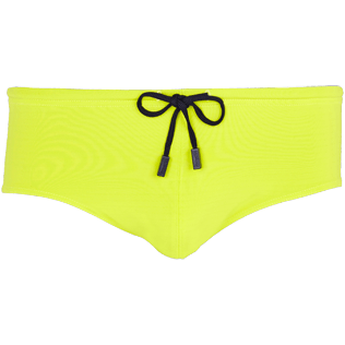 Uomo Slip e Boxer Unita - Slip mare uomo aderenti a tinta unita, Verde brillante front Uomo Slip e Boxer Unita - Slip mare uomo aderenti a tinta unita, Verde brillante front