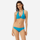 Women Halter Solid - Women halter bikini Top Solid, Seychelles frontworn Women Halter Solid - Women halter bikini Top Solid, Seychelles frontworn