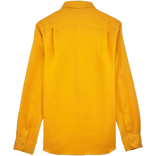 Men Others Solid - Men Linen Shirt Solid, Turmeric back Men Others Solid - Men Linen Shirt Solid, Turmeric back