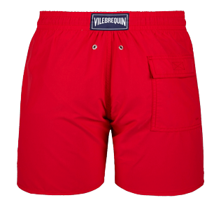 Uomo Classico Unita - Costume da bagno uomo tinta unita, Red polish back Uomo Classico Unita - Costume da bagno uomo tinta unita, Red polish back
