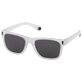 Autros Liso - Gafas de sol de color liso unisex, Blanco vista trasera