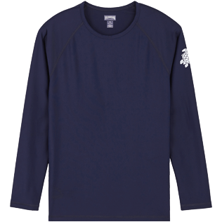 Men Others Solid - Men Rashguard Solid, Navy front view
