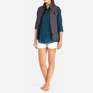 007 Printed - Sleeveless Doudoune Micro ronde des tortues, Navy supp6 007 Printed - Sleeveless Doudoune Micro ronde des tortues, Navy supp6