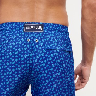 Men Ultra-light classique Printed - Men Swimwear Ultra-light and packable Micro Ronde Des Tortues, Sea blue details view 2