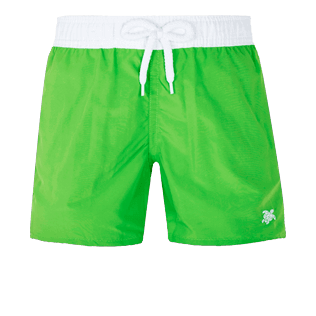 Boys Others Solid - Boys Swim Trunks Ultra-Light and Packable Solid Bicolor Fluo, Neon green front Boys Others Solid - Boys Swim Trunks Ultra-Light and Packable Solid Bicolor Fluo, Neon green front