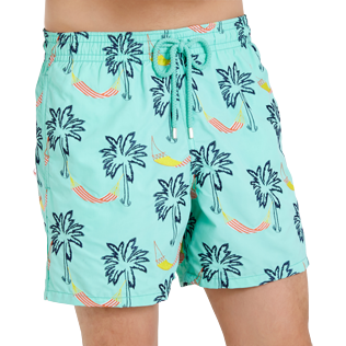Hombre 017 Bordado - Bañador bordado con estampado Ibiza para hombre - Edición limitada, Menta supp1 Hombre 017 Bordado - Bañador bordado con estampado Ibiza para hombre - Edición limitada, Menta supp1
