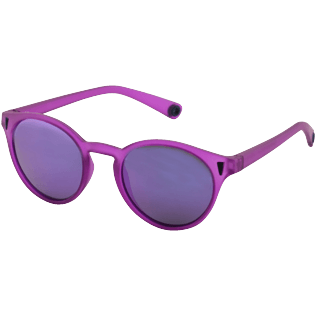 Autros Liso - Gafas de sol de color liso unisex, Orquidea vista trasera