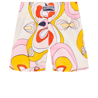Bambina Altri Stampato - Shorts da bagno bambina Kaleidoscope, Camellia vista posteriore