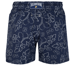 男款 Stretch classic 印制 - 男士 1996 Gilbert Tropic 弹力泳衣, Navy back 男款 Stretch classic 印制 - 男士 1996 Gilbert Tropic 弹力泳衣, Navy back