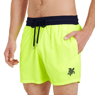 男款 Ultra-light classique 纯色 - 男士双色超轻盈可压缩泳裤, Neon yellow supp1 男款 Ultra-light classique 纯色 - 男士双色超轻盈可压缩泳裤, Neon yellow supp1