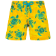 Boys Others Printed - Boys Swim Trunks Stretch Turtles Madrague, Yellow front view