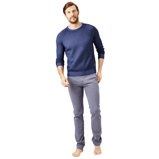 Men Others Solid - Men Wool Crewneck, Navy supp2 Men Others Solid - Men Wool Crewneck, Navy supp2