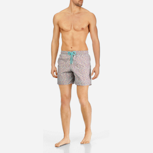 Homme Classique Moorea Imprimé - Maillot de bain Homme Modernist Fish, Lagon frontworn Homme Classique Moorea Imprimé - Maillot de bain Homme Modernist Fish, Lagon frontworn
