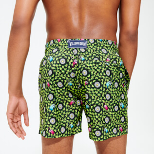 Herren Klassische dünne Stoffe Bedruckt - Ultraleichte und verstaubare Where is my peacok Bademode für Herren, Lemongrass supp1 Herren Klassische dünne Stoffe Bedruckt - Ultraleichte und verstaubare Where is my peacok Bademode für Herren, Lemongrass supp1