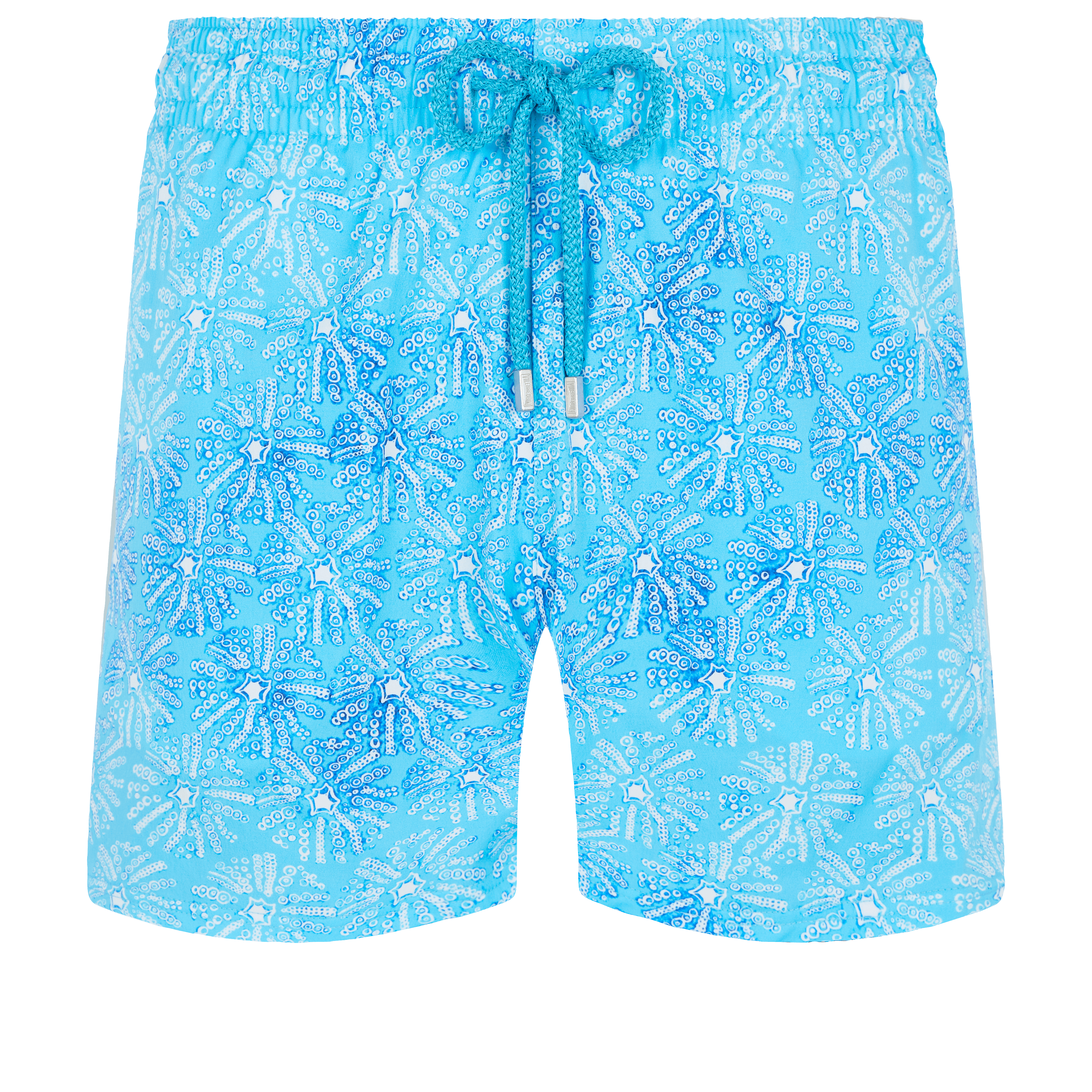 Vilebrequin New Mens VILEBREQUIN Sea Urchin Print Blue Swim Shorts Trunks W/Bag 