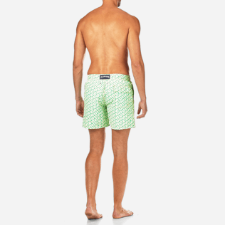 Men Classic / Moorea Printed - Micro Turtles Hawaï Swim shorts, Veronese green backworn Men Classic / Moorea Printed - Micro Turtles Hawaï Swim shorts, Veronese green backworn