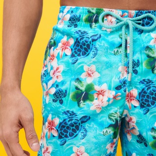 男款 Classic 印制 - 男士 Turtles Jungle 泳裤, Lazulii blue 细节视图1