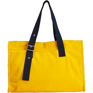 AUTRES Uni - Grand Sac de Plage en Coton Uni, Mangue back AUTRES Uni - Grand Sac de Plage en Coton Uni, Mangue back