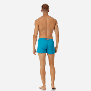 Men Short classic Solid - Men short and fitted stretch swimtrunks solid, Seychelles backworn Men Short classic Solid - Men short and fitted stretch swimtrunks solid, Seychelles backworn