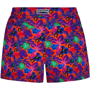 Donna Altri Stampato - Shorts mare donna elasticizzati Porto Rico, Arancione scuro back Donna Altri Stampato - Shorts mare donna elasticizzati Porto Rico, Arancione scuro back